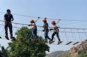 learn more about Ziplining at Camp Wild Dhauj